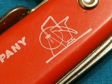 VINTAGE RED COLONIAL PROV USA ADVERTISING SCOUT CORKSCREW FOLDING POCKET CAMP KNIFE KNIVES OLD AD VINTAGE RED COLONIAL PROV USA ADVERTISING SCOUT CORKSCREW FOLDING POCKET CAMP KNIFE KNIVES OLD AD