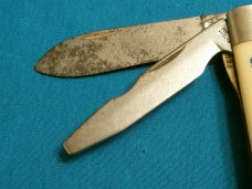 VINTAGE COLONIAL PROV USA ADVERTISING TL-29 LOCKBACK ELECTRICIANS FOLDING POCKET KNIFE KNIVES OLD AD