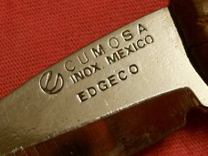 CUMOSA INOX MEXICO EDGECO CORD PULL SWITCHBLADE AUTOMATIC POCKET KNIFE