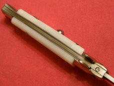 UNMARKED STILETTO SWITCHBLADE AUTOMATIC POCKET KNIFE UNMARKED STILETTO SWITCHBLADE AUTOMATIC POCKET KNIFE