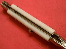 UNMARKED STILETTO SWITCHBLADE AUTOMATIC POCKET KNIFE UNMARKED STILETTO SWITCHBLADE AUTOMATIC POCKET KNIFE
