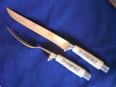 Alpina carving set made in Solingen Germany