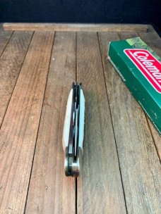 Coleman Seki Japan Made 3 Blade Sowbelly Stockman Stag Coleman Seki Japan Made 3 Blade Sowbelly Stockman Stag