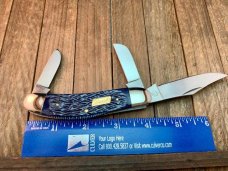 Coleman Seki Japan Made Blue Jigged Bone Sowbelly Stockman Coleman Seki Japan Made Blue Jigged Bone Sowbelly Stockman