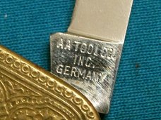 ANTIQUE ANTIQUE AA TOOL CO GERMANY FOLDING POCKET LOBSTER KNIFE KNIVES OLD ANTIQUE ANTIQUE AA TOOL CO GERMANY FOLDING POCKET LOBSTER KNIFE KNIVES OLD