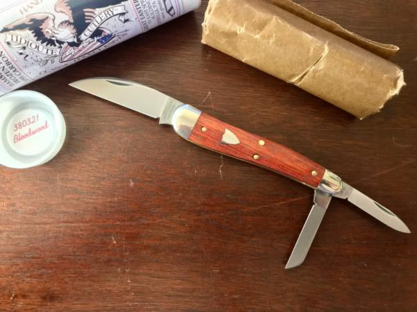 Great Eastern Cutlery Tidioute 380321 English Whittler, Bloodwood Handle, New (GEC 38) 