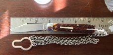 Great Eastern Cutlery Tidioute #151118B&C Boys Knife, Dark Chestnut Peach Seed Handle, New (GEC 15) Great Eastern Cutlery Tidioute #151118B&C Boys Knife, Dark Chestnut Peach Seed Handle, New (GEC 15)