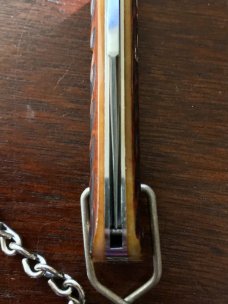 Great Eastern Cutlery Tidioute #151118B&C Boys Knife, Dark Chestnut Peach Seed Handle, New (GEC 15) Great Eastern Cutlery Tidioute #151118B&C Boys Knife, Dark Chestnut Peach Seed Handle, New (GEC 15)