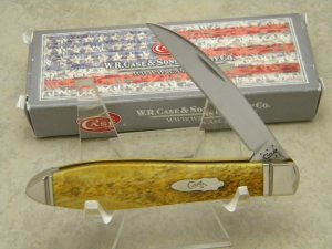 Case XX USA 2015 Antique Bone TB61028W Tony Bose Teardrop Jack Knife NIB