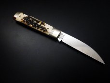 Great Eastern Cutlery #99 Wall Street American Elk Stag Lockback GEC 990118 Great Eastern Cutlery #99 Wall Street American Elk Stag Lockback GEC 990118