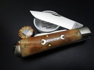 Great Eastern Cutlery Tidioute #86 Oil Field Jack Natural Oily Creek Bone GEC 861219 