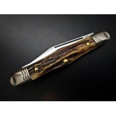 Great Eastern Cutlery Northfield UN-X-LD #33 Conductor Sambar Stag GEC 331220 Great Eastern Cutlery Northfield UN-X-LD #33 Conductor Sambar Stag GEC 331220