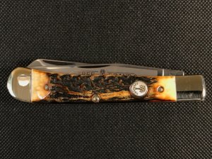 Boker Manufaktur Solingen 2 Blade Trapper in Stag Horn