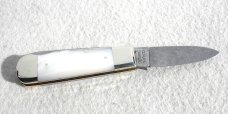 WEIDMANNSHEIL GENUINE MOTHER OF PEARL FOLDING LOCK BACK  SOLINGEN GERMANY 