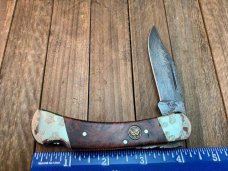 Hen and Rooster Combs Custom 4” Lockback Damascus Blade File Work Exotic Hardwood Handles Hen and Rooster Combs Custom 4” Lockback Damascus Blade File Work Exotic Hardwood Handles