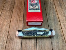 Robeson Shuredge, by Queen, Rail Splitter Antique Green Bone 1 of 200 Robeson Shuredge, by Queen, Rail Splitter Antique Green Bone 1 of 200
