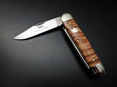 Great Eastern Cutlery SFO TKC 1/101 #29 Whittler Curly Maple GEC 291319 Great Eastern Cutlery SFO TKC 1/101 #29 Whittler Curly Maple GEC 291319