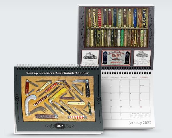 2022 / Vintage American Switchblade./ Calendar