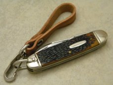 Western USA S-901-S Delrin Camp Scout Utility Knife & Leather Strap c.1978 - NIB 