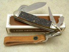 Western USA 901 Delrin Camp Scout Utility Knife & Leather Strap c.1978 - NIB Western USA 901 Delrin Camp Scout Utility Knife & Leather Strap c.1978 - NIB