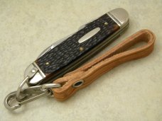 Western USA 901 Delrin Camp Scout Utility Knife & Leather Strap c.1978 - NIB Western USA 901 Delrin Camp Scout Utility Knife & Leather Strap c.1978 - NIB