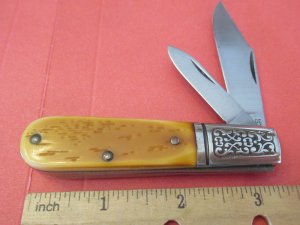 Schrade Fancy Bolster Barlow Pattern # 206
