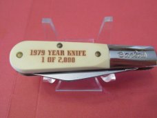 Colonial  1979  Smoky MT Knife Works Year Knife  Barlow 