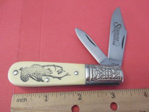 Schrade Scrimshaw Barlow  Pattern # SC506