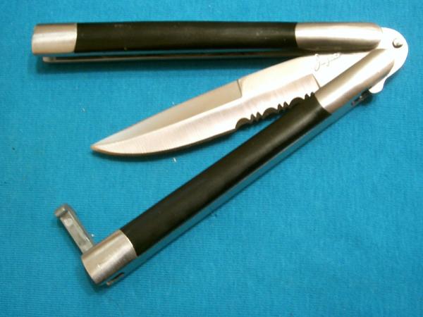 JAGUAR  BALISONG BUTTERFLY KNIFE FLIPPER