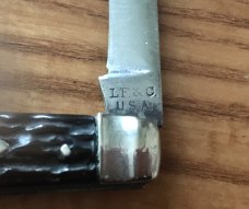 Vtg Landers Frary & Clark LF&C USA Congress Whittler Knife Vtg Landers Frary & Clark LF&C USA Congress Whittler Knife