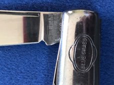 SUPER CLEAN Belknap Bluegrass Barlow knife w/ Blades like mirrors SUPER CLEAN Belknap Bluegrass Barlow knife w/ Blades like mirrors