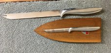 Gerber Legendary Blades Pixie & Little Snick Kitchen Knives with hanging block Gerber Legendary Blades Pixie & Little Snick Kitchen Knives with hanging block