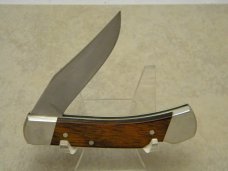 Schrade + USA LB5 Wood Uncle Henry Smokey Folding Lockback Knife & Pouch in Box Schrade + USA LB5 Wood Uncle Henry Smokey Folding Lockback Knife & Pouch in Box