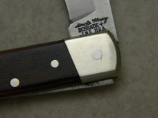 Schrade + USA LB5 Wood Uncle Henry Smokey Folding Lockback Knife & Pouch in Box Schrade + USA LB5 Wood Uncle Henry Smokey Folding Lockback Knife & Pouch in Box
