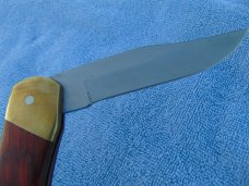 Bear & Son / BEAR MGC USA MADE Lock Back Folding Pocket Knife EDC Wood scales. MADE IN THE USA!!! Bear & Son / BEAR MGC USA MADE Lock Back Folding Pocket Knife EDC Wood scales. MADE IN THE USA!!!