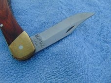 Bear & Son / BEAR MGC USA MADE Lock Back Folding Pocket Knife EDC Wood scales. MADE IN THE USA!!! Bear & Son / BEAR MGC USA MADE Lock Back Folding Pocket Knife EDC Wood scales. MADE IN THE USA!!!