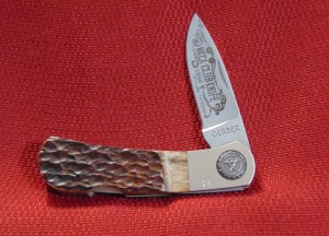 MINT CONDITION GERBER PORTLAND OREGON 97223 U.S.A. NKCA LOCKBACK 1986