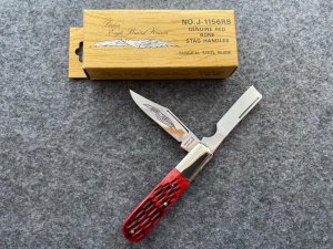 PARKER Eagle Brand RED BONE BARLOW knife