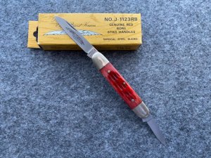 PARKER CUT CO. Eagle Brand RED BONE PEN knife