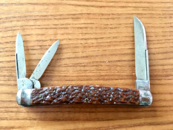 Antique H. Boker & Co Improved Cutlery Germany Tree Brand Congress Whittler Knife Antique H. Boker & Co Improved Cutlery Germany Tree Brand Congress Whittler Knife