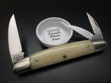 Great Eastern Cutlery #62 Tidioute Pocket Carver Smooth White Bone GEC 620320 Great Eastern Cutlery #62 Tidioute Pocket Carver Smooth White Bone GEC 620320
