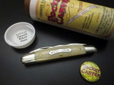 Great Eastern Cutlery #62 Tidioute Pocket Carver Smooth White Bone GEC 620320 Great Eastern Cutlery #62 Tidioute Pocket Carver Smooth White Bone GEC 620320