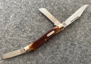 SCHRADE N.Y. USA 8OT Stockman Knife