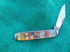 Vintage TOM MIX Novelty Knife Pocket Knife 