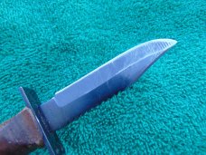 Miniature Ka-Bar style fixed blade "Fighting Knife" with sheath Made in Japan!!! Miniature Ka-Bar style fixed blade "Fighting Knife" with sheath Made in Japan!!!