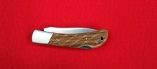 Beretta Lockback with Checkered Handle 