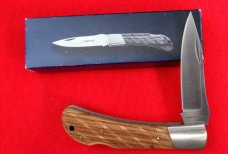 Beretta Lockback with Checkered Handle 
