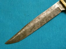 VINTAGE CUSTOM WESTERN BOULDER USA L49 BIRD AND TROUT FIXED BLADE HUNTING SKINNING KNIVES OLD VINTAGE CUSTOM WESTERN BOULDER USA L49 BIRD AND TROUT FIXED BLADE HUNTING SKINNING KNIVES OLD