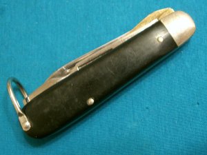 VINTAGE QUEEN USA TL-29 ELECTRICIANS FOLDING POCKET JACK KNIFE KNIVES OLD
