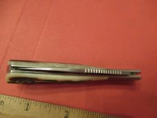 Katz Stag Handle Folding Lock Back  ATS-34
